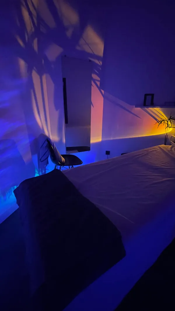 Свічки та лаванда